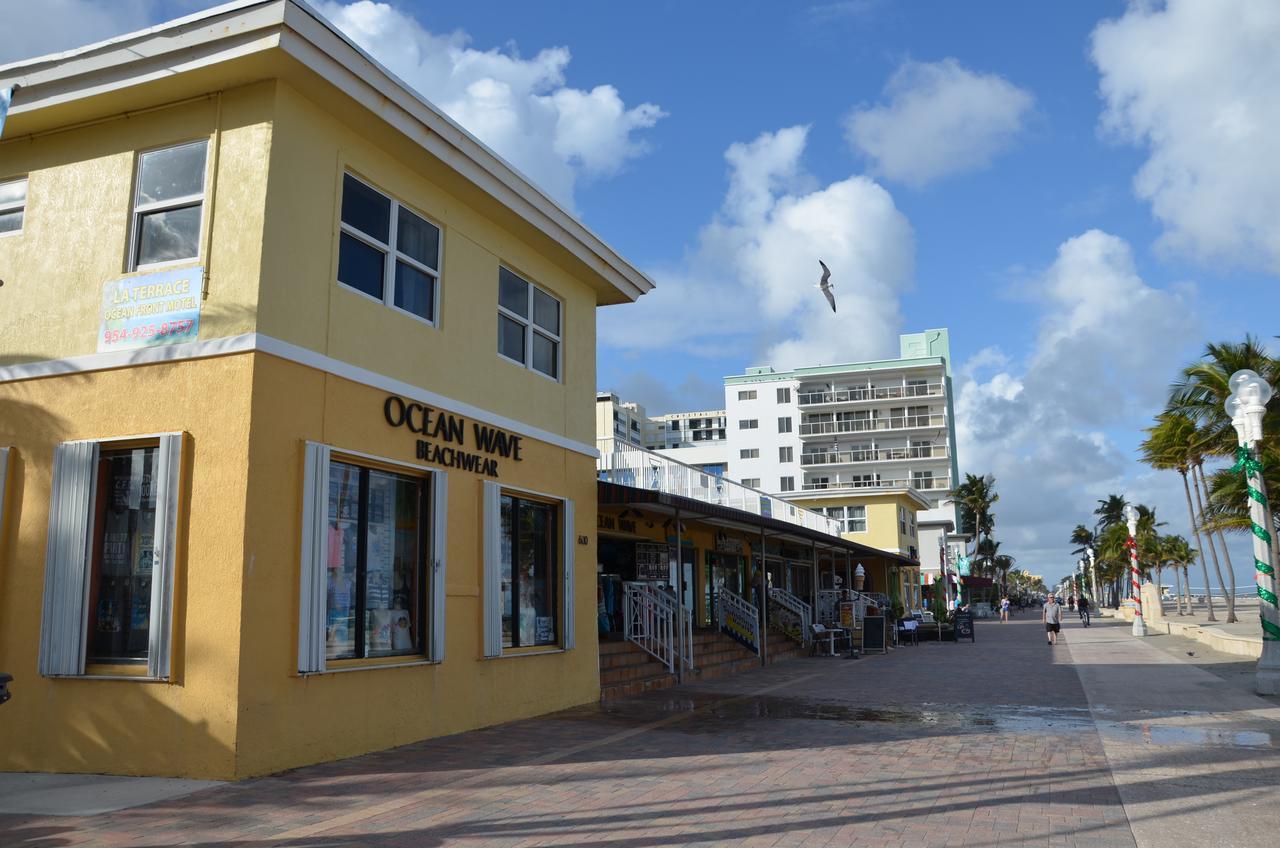 Hotel La Terrace Oceanfront Hollywood Exterior foto